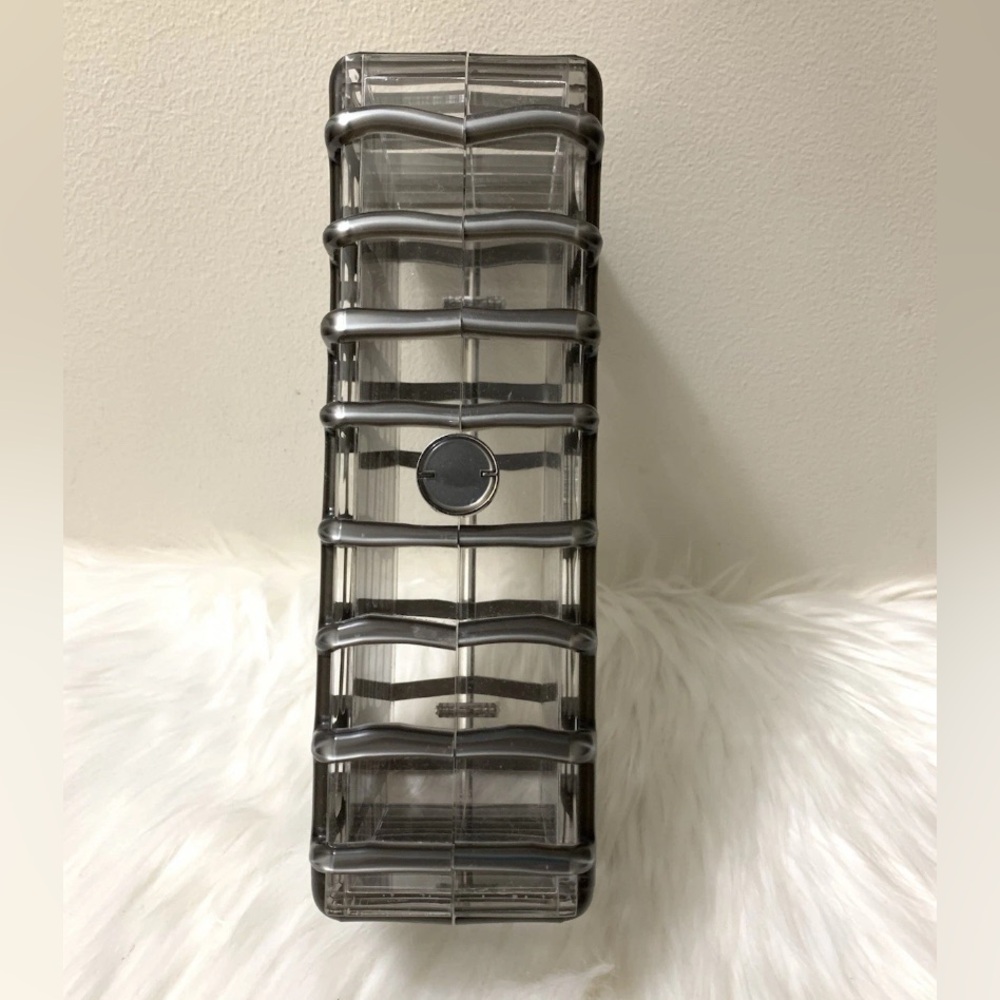 Cult Gaia Rina Caged Clear Acrylic Clutch Bag In Shiny Silver NEW IN BOX $388 - Picture 7 of 15